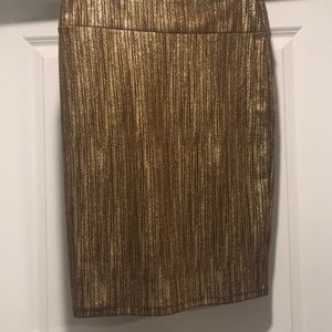 Lularoe Cassie M good and brown skirt